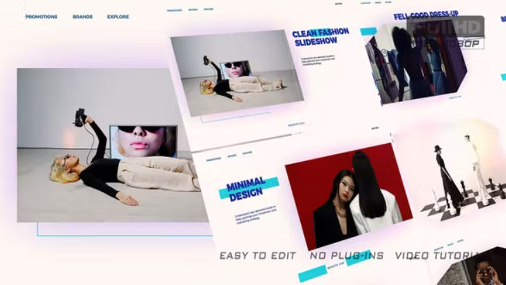Videohive Clean Fashion Slideshow