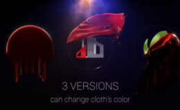 Videohive Cloth Reveal Logo