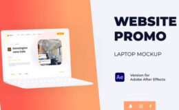 Videohive Colorful Website Promo - Laptop Mockup