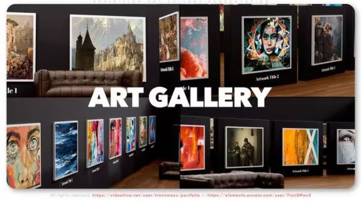 Videohive Exhibition Art Gallery Presentation