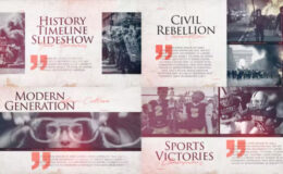 Videohive History Documentary Timeline