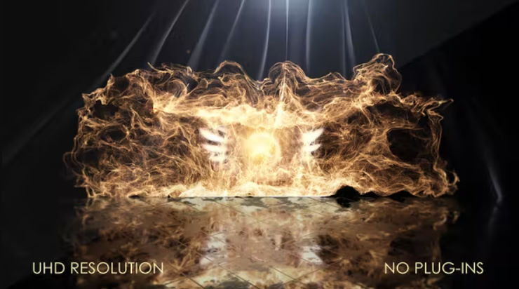Videohive Luxury Particle Logo