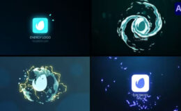 Videohive Minimal Energy 2D FX Logo Reveal [After Effects]
