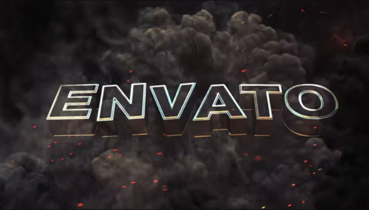 Videohive Powerful Explosion 3D Logo