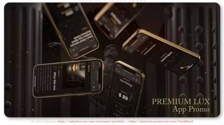 Videohive Premium Lux App Promo