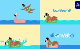 Videohive Vacation Logo for After Effects