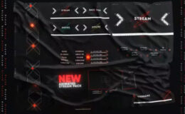 Videohive X Stream Package – Overlays, Screens
