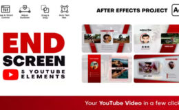 Videohive YouTube End Screens