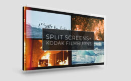 Film Split Screens + Kodak Film Burns – Vamify