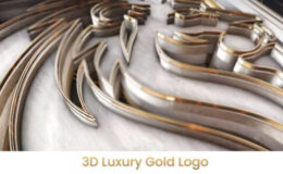 Videohive 3D Luxury Gold Logo Intro