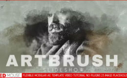 Videohive Art Brush Slideshow