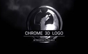 Videohive Chrome 3D Logo