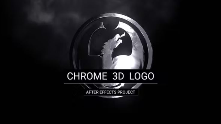 Videohive Chrome 3D Logo