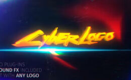 Download Cinematic Glitch Logo Videohive
