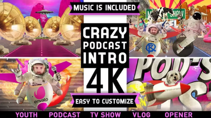 Videohive Colorful Crazy Show Intro