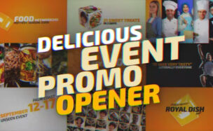 Videohive Delicious Event Promo