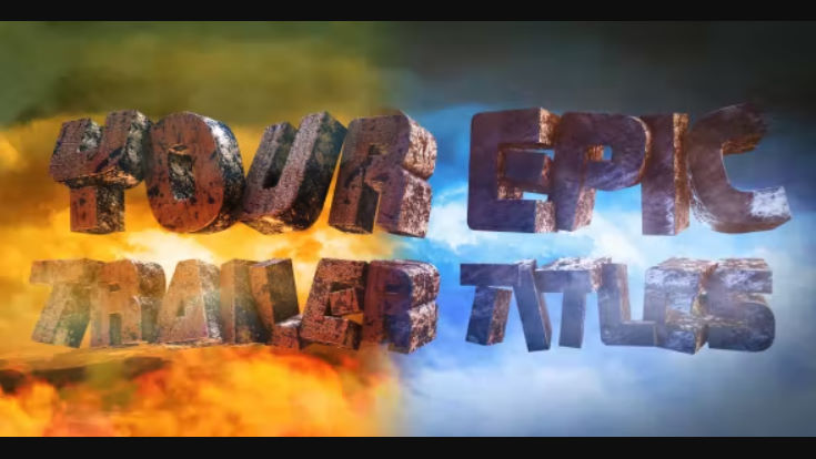 Videohive Epic Trailer Titles 02