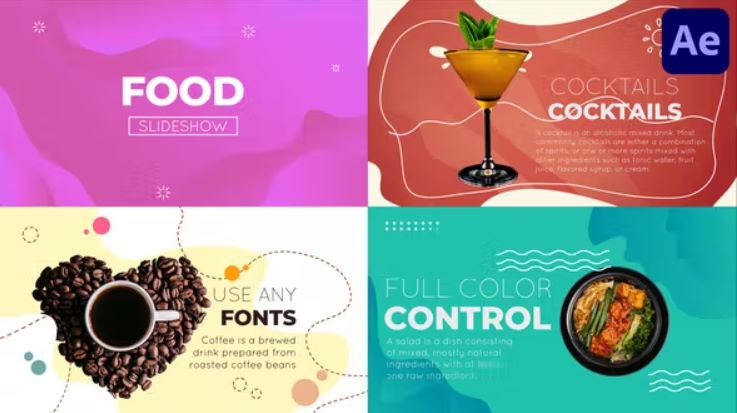 Videohive Food Slideshow | After Effects
