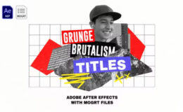 Videohive Grunge Brutalism Titles