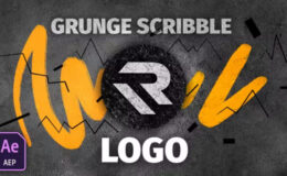 Videohive Grunge Scribble Logo