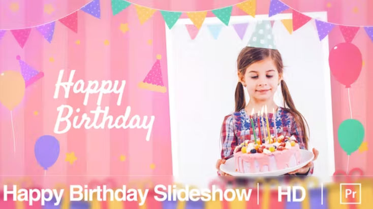 Videohive Happy Birthday Slideshow