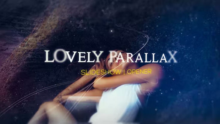 Videohive Lovely Parallax Slideshow Opener