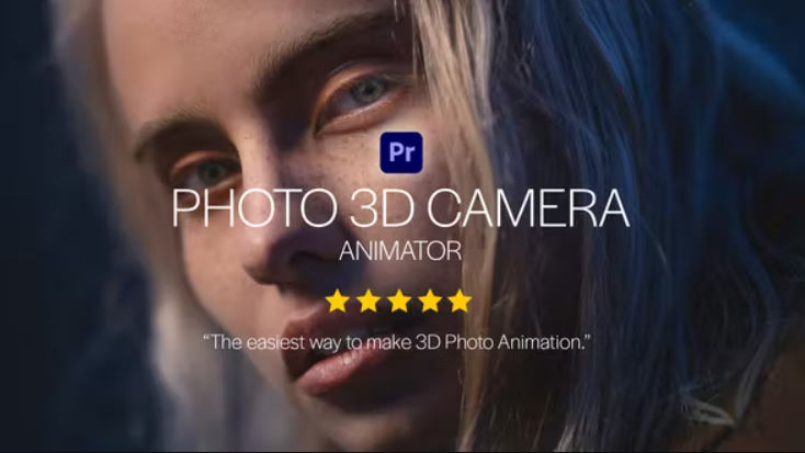 Videohive Photo 3D Camera Animator for Premiere Pro