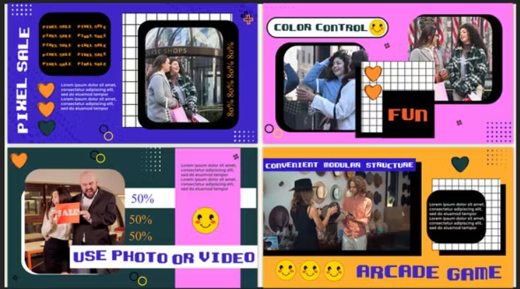Videohive Pixel Sale Slideshow