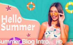 Videohive Summer Blog Intro
