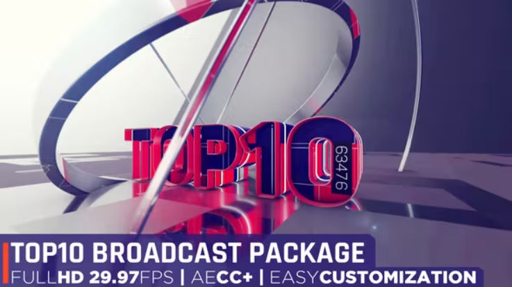 Videohive Top 10 Broadcast Package