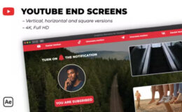 Videohive Youtube End Screens