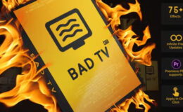 Videohive Bad Tv Kit | Big Pack of Tv Damage Presets for After Effects