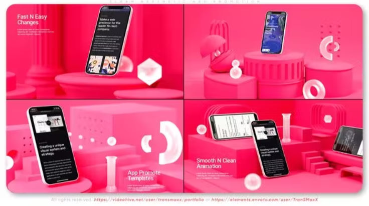 Videohive Clean Aesthetic App Promotion