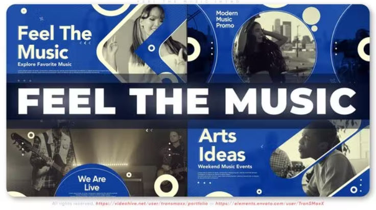 Videohive Feel The Music Intro