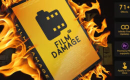 Videohive Film Damage Kit | Big Pack of Film Damage Presets for After Effects