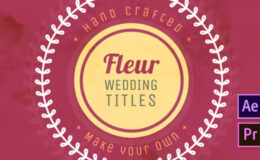 Videohive Fleur – Wedding Titles