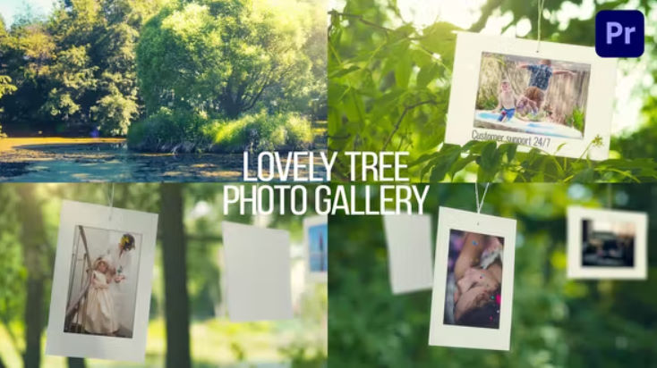 Videohive Lovely Tree Photo Gallery