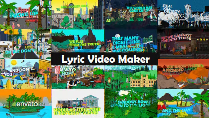 Videohive Lyric Video Maker