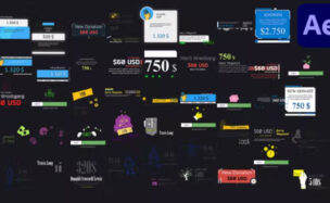Videohive Streamer Pack – Donations, Banners, Countdowns, Links