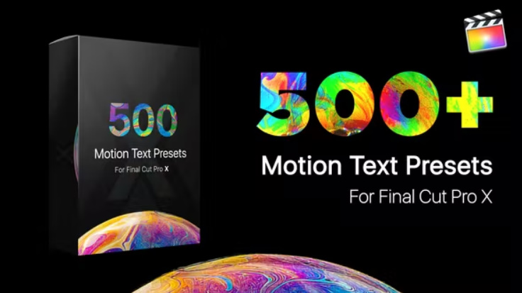 Videohive Text Presets Library for Final Cut Pro X