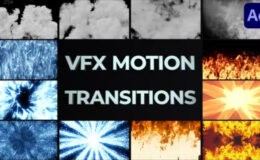 Videohive VFX Motion Transitions for After Effects