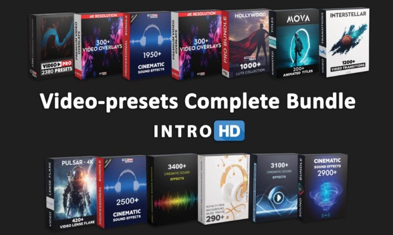 Video Presets Complete Bundle 2022