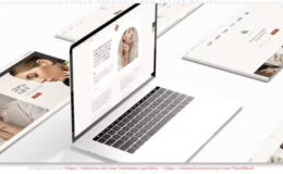 Videohive Blocks Website Promo Laptop Mockup