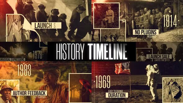 Videohive Events – Cinematic History Timeline