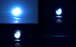 Videohive Glowing Particle Logo Reveal 21