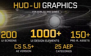 Videohive HUD – UI Graphics for FILM, TV and GAMES