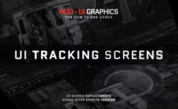 Videohive HUD - UI Tracking Screens