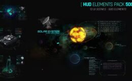 Videohive Hud Elements Pack