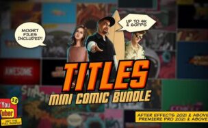 Videohive Mini Comic Bundle – Titles