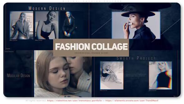 Videohive Minimal Fashion Collage